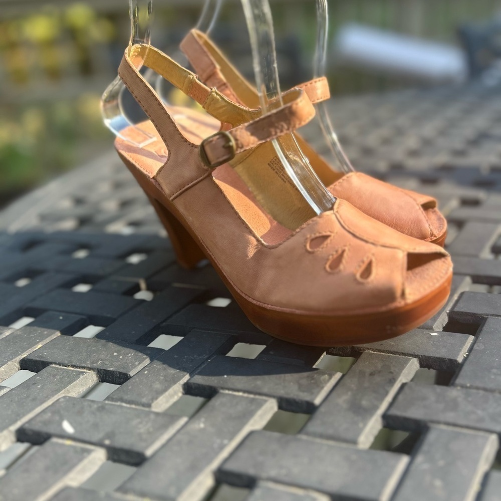Latigo June Cali Clogs Anthropologie Stylish Slingback Leather Heels for Women - Picture 14 of 14